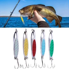 Fishing Spoons Lure Bait for Saltwater Metal Jig Lures Casting Fishing Spinner