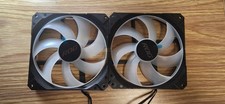  Lot of 2 140mm ASUS ROG STRIX Model 14 ARGB PC Case Fans; 3 pin ARGB