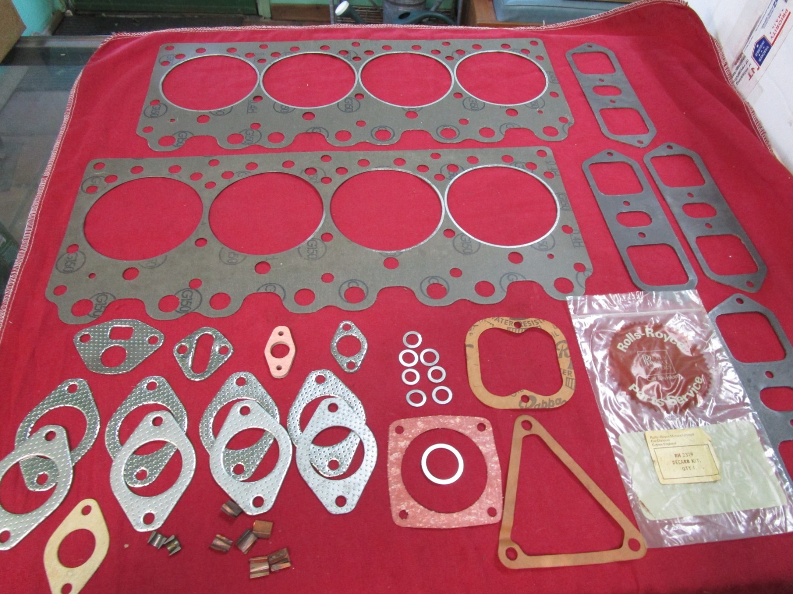 Rolls Royce Shadow, Corniche, Bentley T, 1965-1980 head gasket set RH2379, NOS