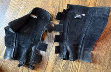 PERRIS RIDING APPAREL Half Chaps Black size Child Small Suede