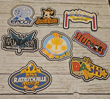 Disney's Theme Parks Titles 8 Piece Printed Scrapbook Embellishment Die Cuts