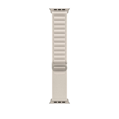 Apple Watch 49mm Alpine Loop Starlight color Large MQE73ZM/A