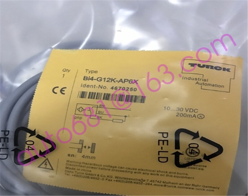 Turck Proximity Switch BI4-G12K-AP6X ck