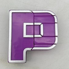 Alpha Bots Letter Purple Black Silver Transforming Robot Alphabet Transformers