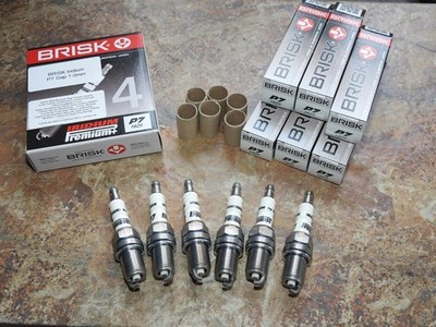 6x BRISK P7 Iridium Spark Plugs fit: Toyota Landcruiser Colorado 3.4 - 1996-2002