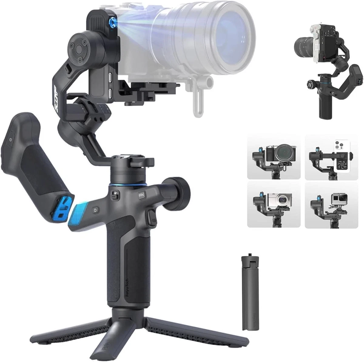 FLYCAM Zest Pro VSTA-ZPRO-01 Stabilisateur de caméra électronique avec