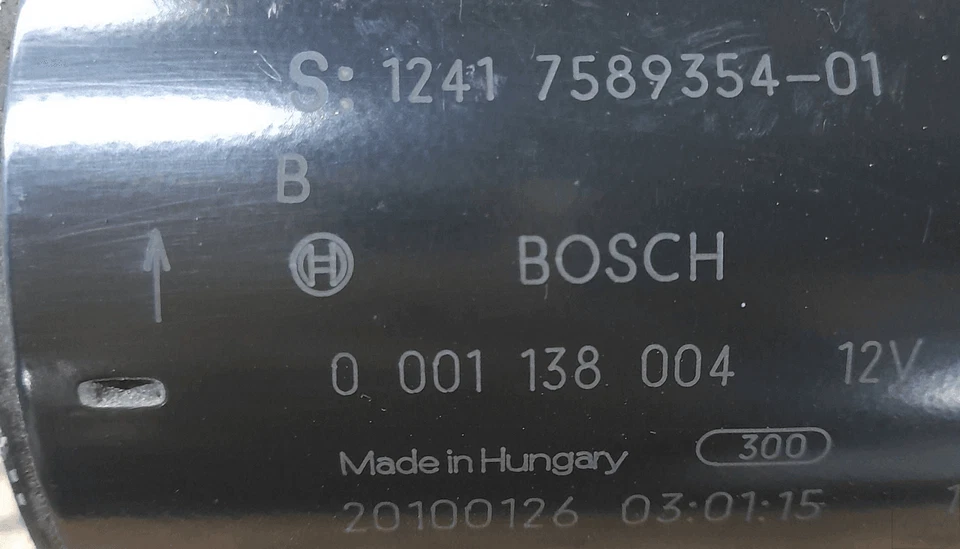 12417616698 Motorino avviamento  MINI MINI Clubman (R55) 1.4 One 16V Sw - Immagine 2 di 2