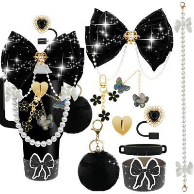 #ad 9Pcs Stanley Cup Accessories Set for Stanley Cup 40oz amp; 30oz Tumbler Travel $19.99