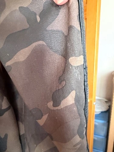 Harley Davidson Camo Leather Jacket Mens Large Nightfall HD-236 image 11