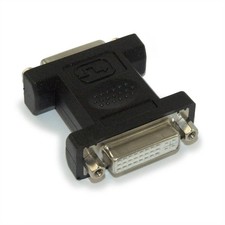 DVI-I Fully Pinned Coupler / Gender Changer Female to Female 