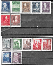 Austria: 1948 Vienna Künstlerhaus Building, Salzburg Cathedral, mint, CV 66 EUR