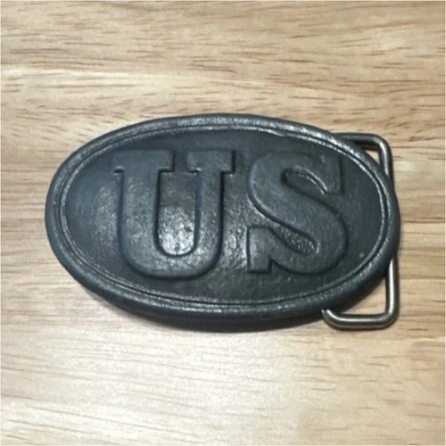 US Army Civil War Era Reproduction Militaria Belt Buckle Military Collectible
