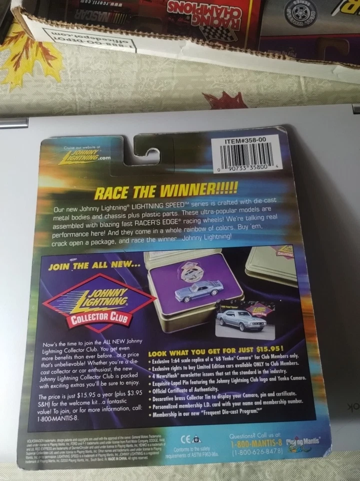 Johnny Lightning Lightning Speed Authentic Diecast Rep Club Dodge Truck 1500 - Image 2 of 2