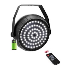 Battery Strobe Light Halloween, Rechargeable White Strobe Lights USB Powered ...