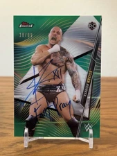 2020 Topps Finest WWE Karrion Kross #84 RC Green /99 SIGNED w/ photo proof!