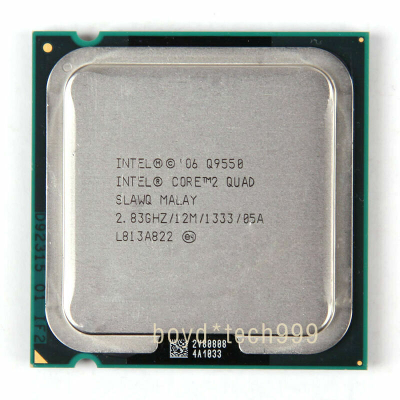 Intel Core 2 Quad Q9550 CPU 2.83GHz/12M/1333 SLB8V/SLAWQ LGA775