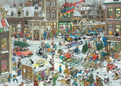 Jumbo 13007 Jan van Haasteren Weihnachten 1000 Teile Puzzle