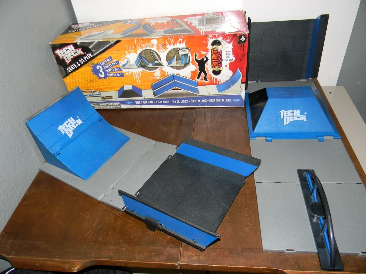 2011 Tech Deck Skate Go Park ramps incomplete damaged box eBay