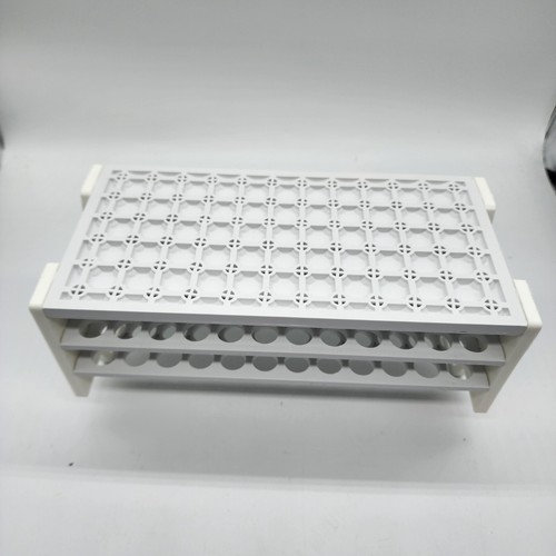 Fisherbrand Three Tier PP 14-809A 10-13 mm Test Tube Rack - New 4x Rack / Case - Picture 8 of 8