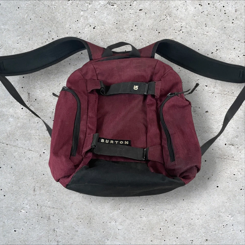 Burton Snowboards Mochila Bolsa Granate Exterior Senderismo Bolso Escolar Foto 2 de 4