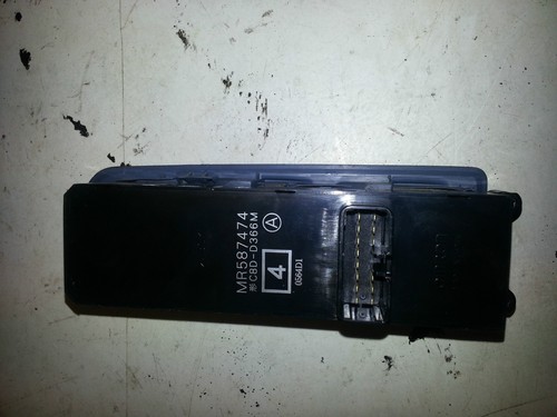 INTERRUPTOR VENTANA PRINCIPAL LADO CONDUCTOR MITSUBISHI COLT 04-05-06-07-08 O/S/F (4 VÍAS) - Imagen 3 de 3