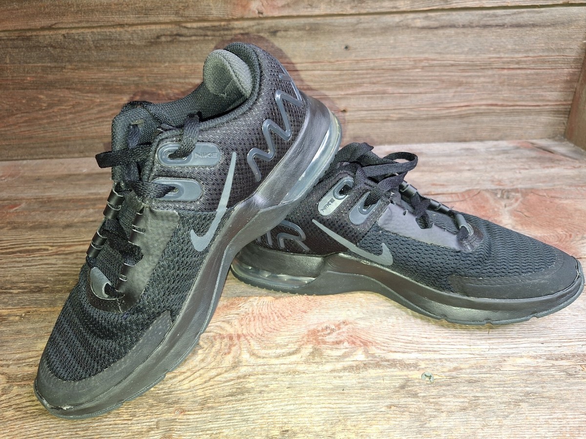 Mens Size 7 Nike Air Max Alpha Trainer 4 Triple Black Sneakers CW3396-002 |  eBay