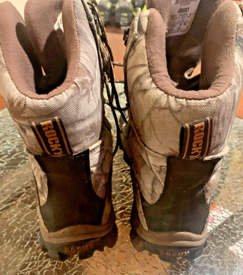 Rocky Lynx 8" GORE-TEX Waterproof 800-gram Insulated Hunting Boots Size Men's 8M - Image 2 of 4