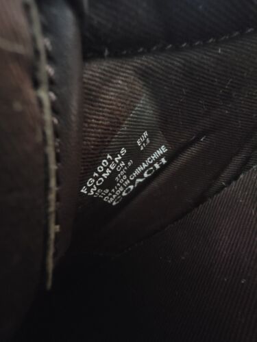👧 Coach Low Top Sneakers 11b Brown FG1001 EUC EUC Barely Used 👩 - Picture 7 of 7