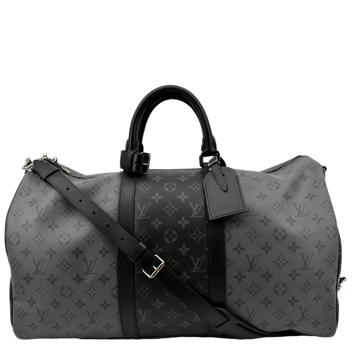 louis vuitton black travel bag