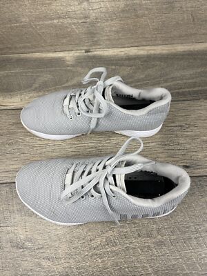 NOBULL SuperFabric Trainer Light Grey Mens 8.5 Womens 10 Athletic Gym Shoes Nobull Superfabric Trainers Workout Shoes Women main image 4