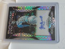 2019 Prizm Gabriel Guerrero Power Plaid Prizms RC Auto Autograph #08/75 