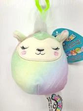Squishmallows Leslie The Llama Clip On 3.5" NWT