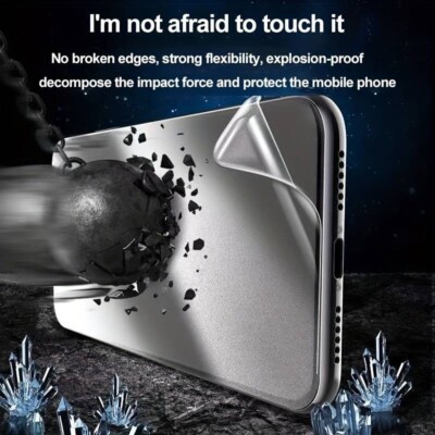 Matte Anti Glare TPU Hydrogel Screen Protector Film For Apple Mobile Phones