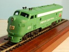 Ho Mantua F7 Diesel Locomotive Road # 4751 Tested Runs Well