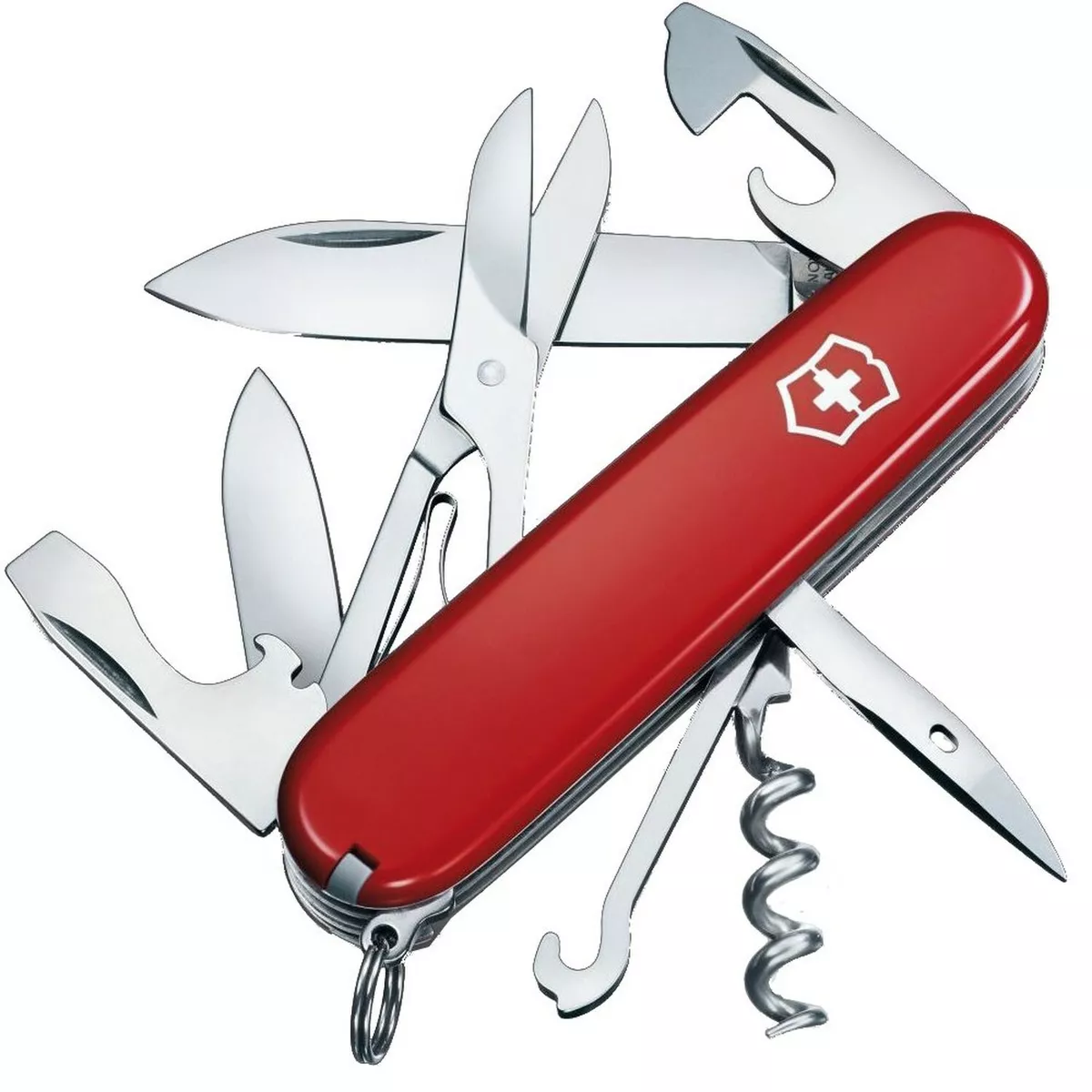 Victorinox Original Swiss Army Climber Pocket Knife (Red) | eBay