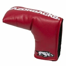 Arkansas Razorbacks  Team Golf Vintage Magnetic Blade Putter Cover