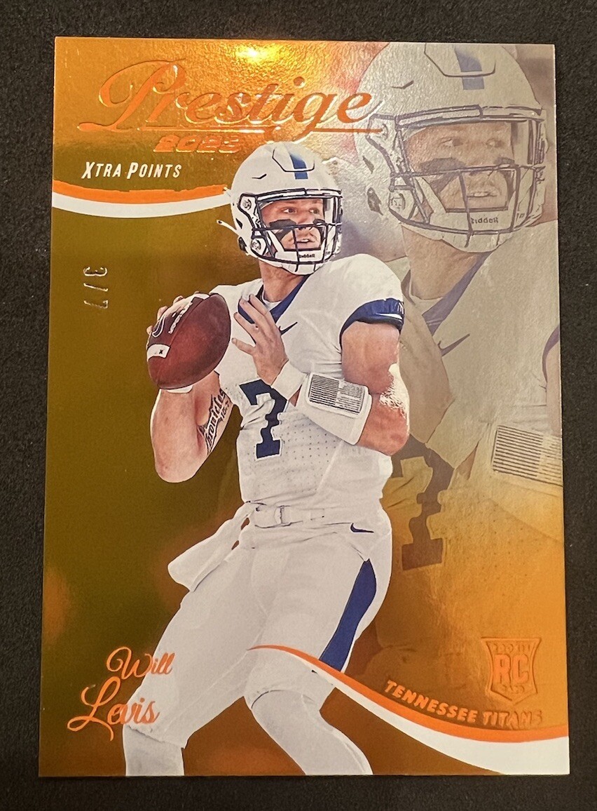 Will Levis Panini Prestige #400 Orange Xtra Points