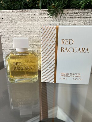 Red Baccara Inspired 3.4 fl oz Unisex New in Box Eau de Toilette
