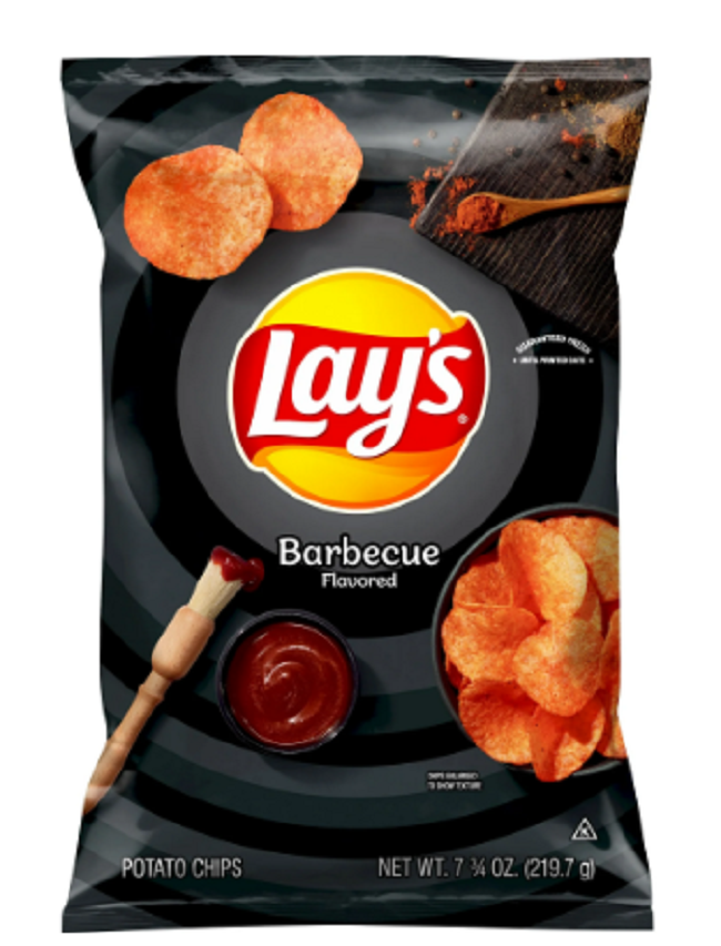 Lay's Barbecue Flavored Potato Chips 7.75 oz Lays BBQ
