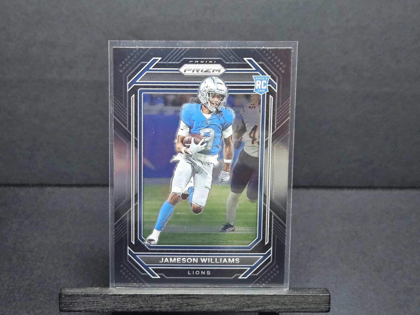 2022 Panini Chronicles JAMESON WILLIAMS RC PRIZM BLACK #PB-13 Detroit Lions