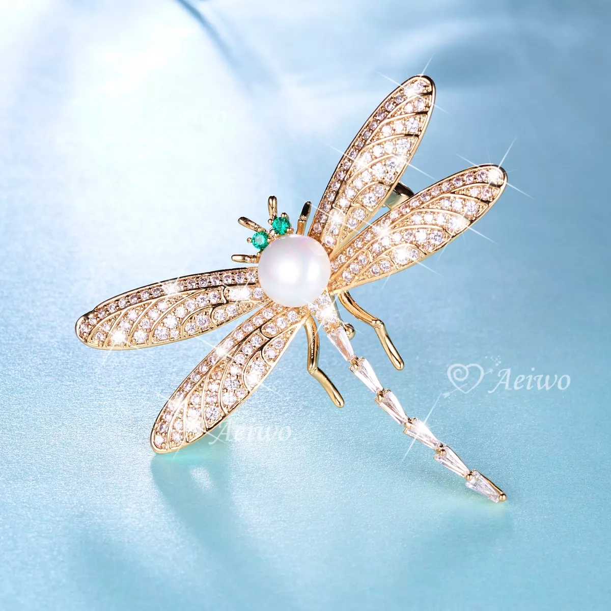 Dragonfly brooch best sale swarovski