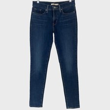 Levi's 311 Shaping Skinny Jeans Womens 28 Blue Dark Wash Mid-Rise Stretch Denim