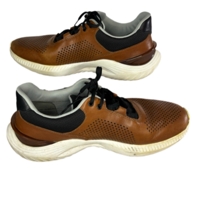 Johnston & Murphy Men\'s Shoes Tan Sheepskin Leather Lace Up Loafers Size 9.5 M Johnston & Murphy 20-4470 Tan Brown Men main image 3