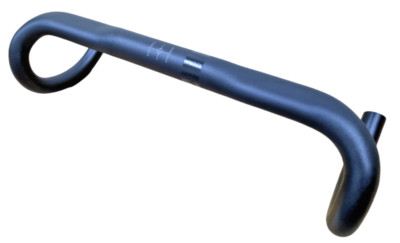 Cintre Route BBB 40 Cm Alliage 6061 - Guidon Drop Bar Aéro Noir | Compatible FSA, Diamètre 31.8 Mm, Pour Vélo De Route