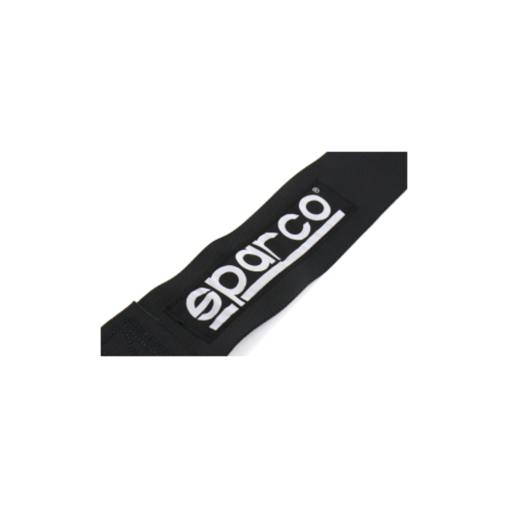 Sparco 6Point 3" Competition Harness Set, Aluminum CamLock, Black