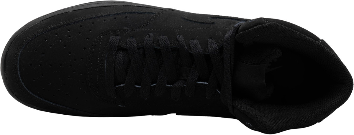 Nike COURT VISION MID Triple Black CU6620-001 Athletic Sneaker Shoes Mens 11.5 Nike Court Vision Mid | Men main image 2