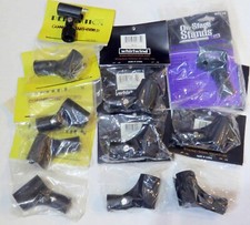 Microphone Clip Holder's 11 PC with 5/8 Inch Male to 3/8 Inch Female Adapters