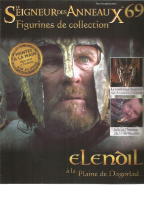HERR DER RINGE NR. 69 ELENOIL / DUNKLER SEIG. RINGE / ISILDUR & GONDOR