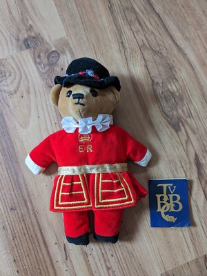The Velveteen Bean Bear Company Royal Beefeater Teddybär Stofftier P