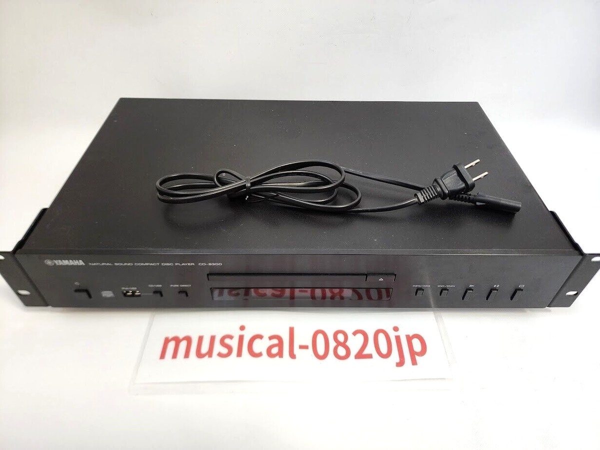 YAMAHA CD-S300 CD Player Audio Player Black | eBay